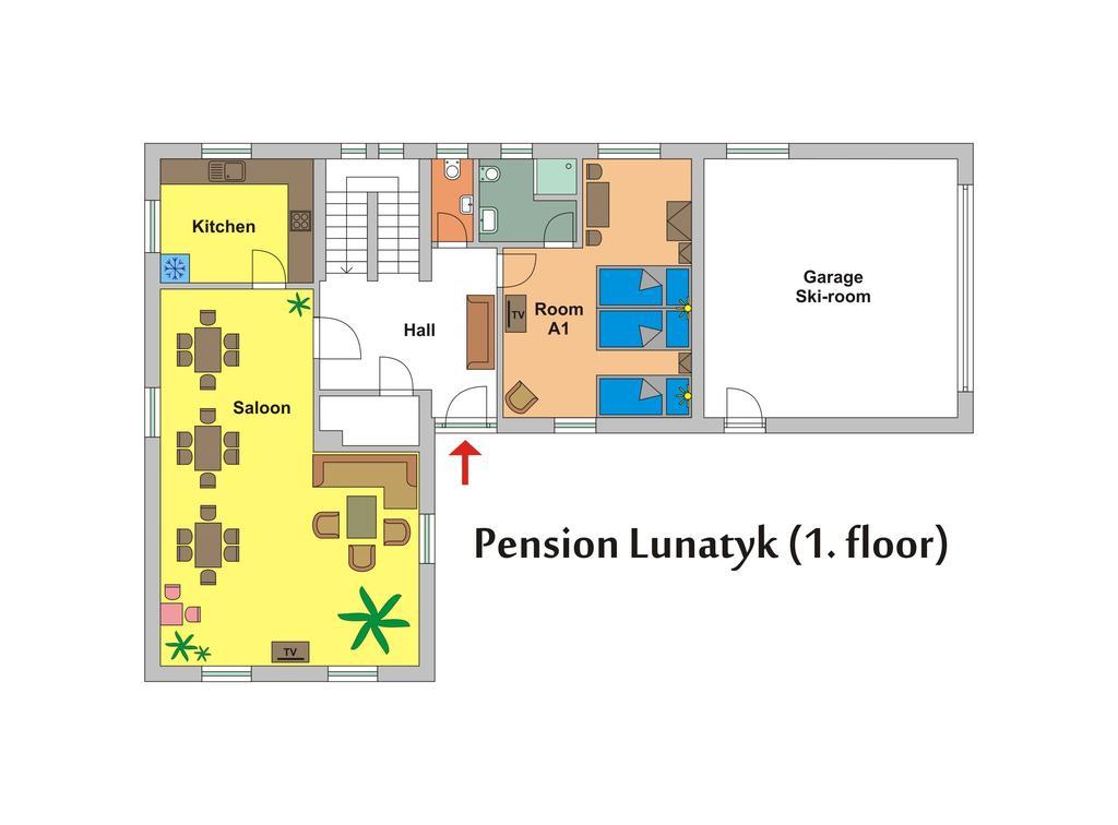 Pension Lunatyk Liptovský Mikuláš Buitenkant foto