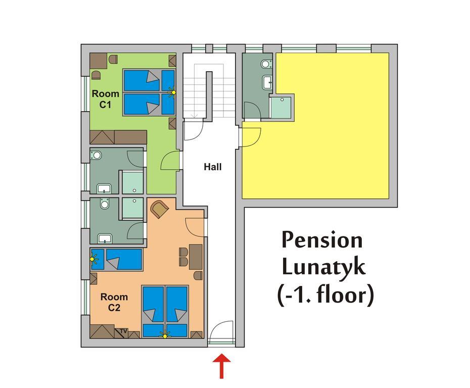 Pension Lunatyk Liptovský Mikuláš Buitenkant foto